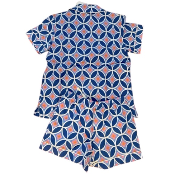 ❤️ Bed Head Classic Shorty PJ Pajama Two-Piece Set Size Small NWT